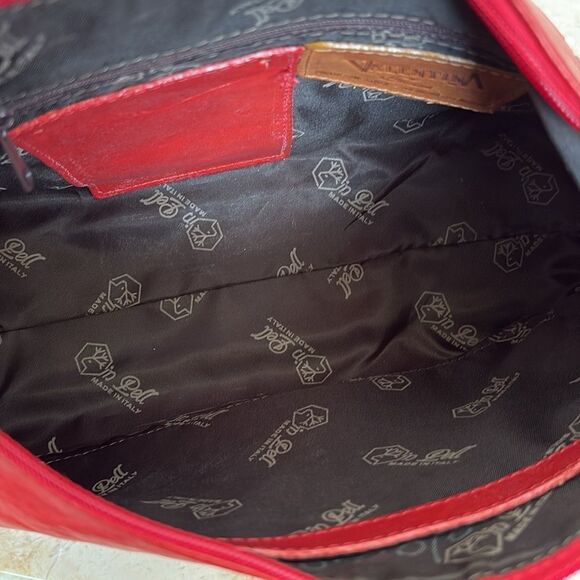 Vintage Valentina Leather Hobo Bag Made in Italy - Picture 11 of 16
